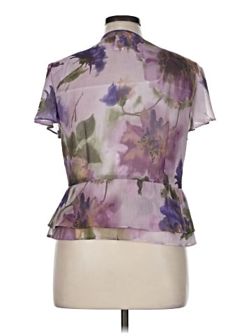 Studio 1 Short Sleeve Blouse (view 2)