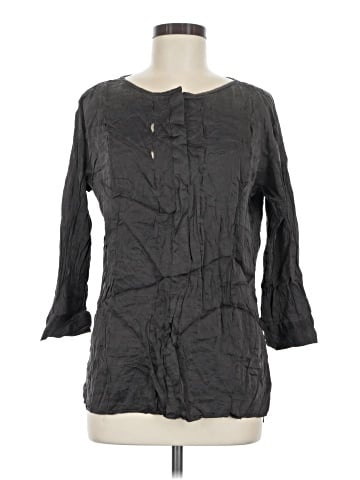 W by Worth 3/4 Sleeve Silk Top (view 1)
