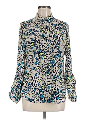 Attention Long Sleeve Blouse (view 1)