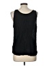 Express 100% Polyester Silver Sleeveless Blouse Size L - photo 2