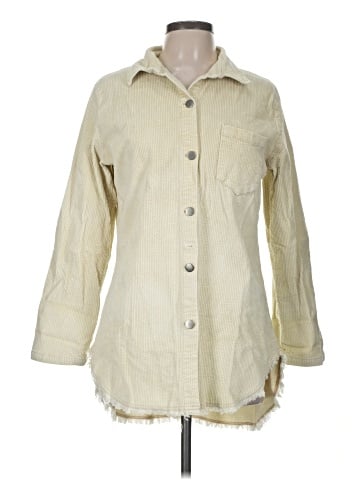 Elan 3/4 Sleeve Button-Down Shirt (view 1)