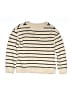 Cat & Jack Stripes Ivory Pullover Sweater Size 4 - 5 - photo 1