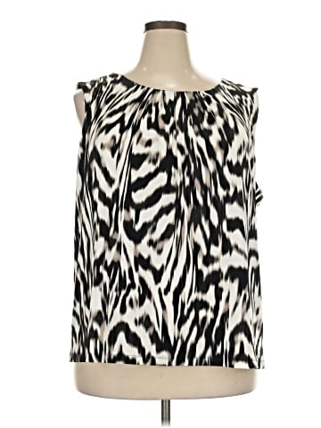 Calvin Klein Sleeveless Blouse (view 1)