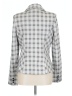 CAbi Checkered-gingham Gray Blazer Size 10 - photo 2