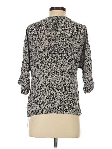 Joie 3/4 Sleeve Silk Top (view 2)