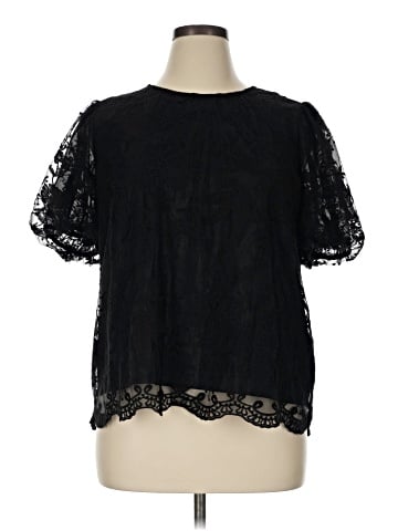 Adrianna Papell Short Sleeve T-Shirt (view 1)