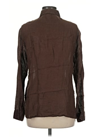 Massimo Dutti Long Sleeve Button-Down Shirt (view 2)