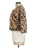 Calvin Klein 100% Polyester Animal Print Ivory Jacket Size L - photo 5