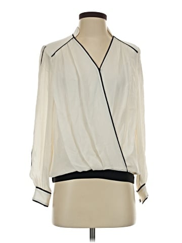 Ramy Brook 3/4 Sleeve Silk Top (view 1)