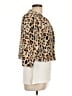 Calvin Klein 100% Polyester Animal Print Ivory Jacket Size L - photo 4