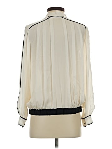 Ramy Brook 3/4 Sleeve Silk Top (view 2)