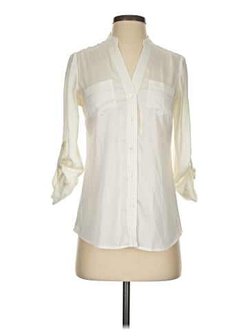 The Limited 3/4 Sleeve Button-Down Shirt (view 1)