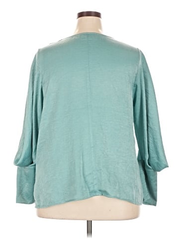 ELOQUII 3/4 Sleeve Top (view 2)