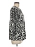 Halogen Silver 3/4 Sleeve Blouse Size M - photo 4