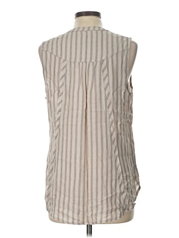 Fun2Fun Sleeveless Button-Down Shirt (view 2)
