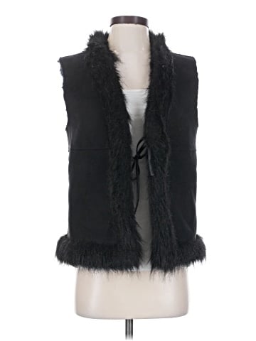 INC International Concepts Faux Fur Vest (view 1)