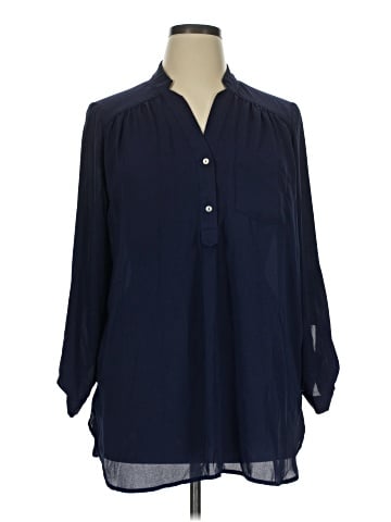 Fervour 3/4 Sleeve Blouse (view 1)