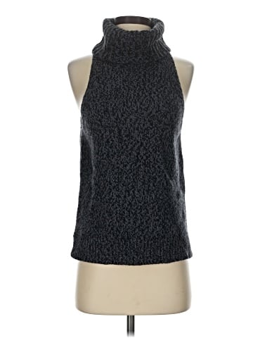 Madewell Turtleneck Cutaway Sweater-Vest (view 1)