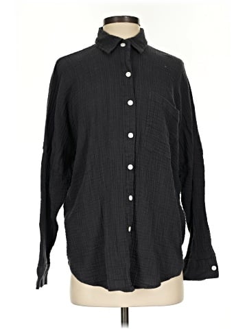 American Eagle Outfitters Long Sleeve Button-Down Shirt (view 1)