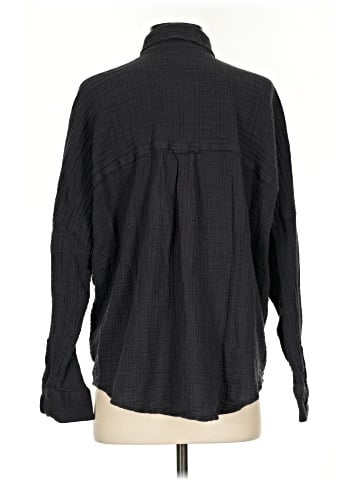 American Eagle Outfitters Long Sleeve Button-Down Shirt (view 2)