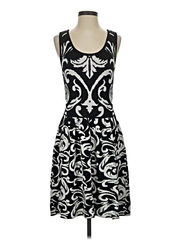 Red Saks Fifth Avenue Cocktail Dress (view 1)