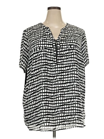 Apt. 9 Short Sleeve Blouse (view 1)