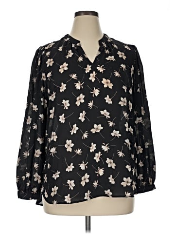 Pleione 3/4 Sleeve Blouse (view 1)