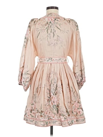 Zimmermann Moonshine Plunge Mini Dress (view 2)