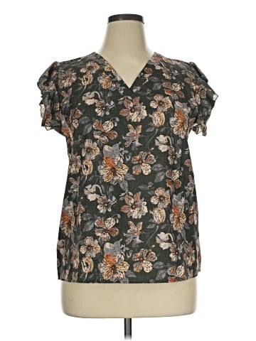 Unbranded Short Sleeve Blouse (view 1)