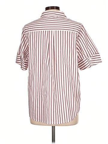 Universal Standard Short Sleeve Button-Down Shirt (view 2)