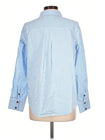 Universal Standard Long Sleeve Button-Down Shirt (view 2)