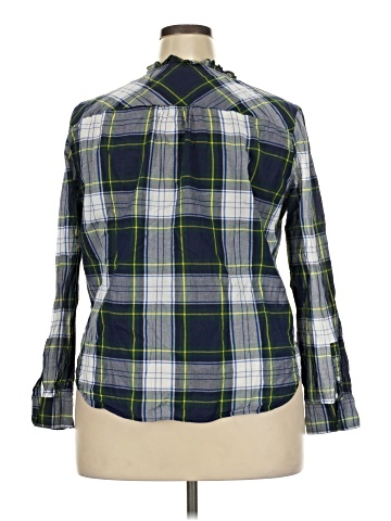 J.Crew Factory Store Long Sleeve Blouse (view 2)