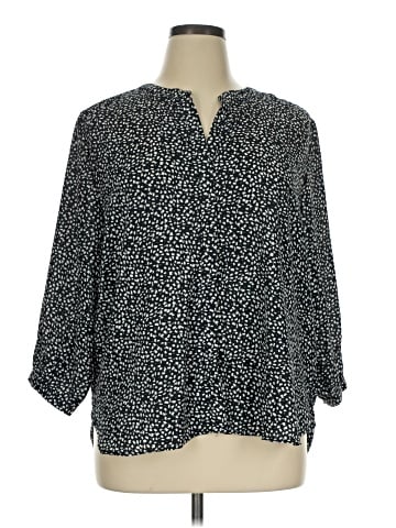 Jachs Girlfriend 3/4 Sleeve Blouse (view 1)