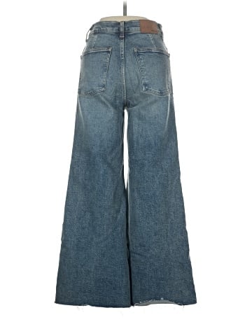 Madewell The Flared Wide-Leg Crop Jean (view 2)