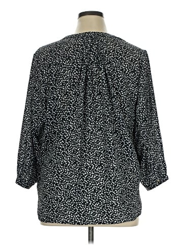 Jachs Girlfriend 3/4 Sleeve Blouse (view 2)