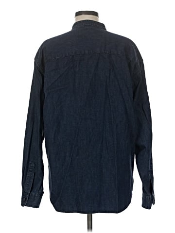 Uniqlo Long Sleeve Button-Down Shirt (view 2)