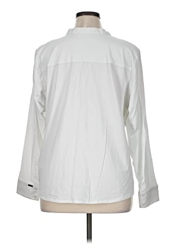 Calvin Klein Long Sleeve Button-Down Shirt (view 2)