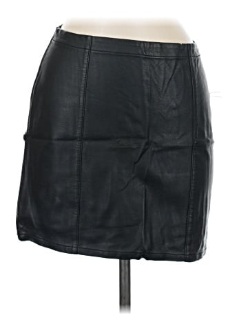 Forever 21 Faux Leather Skirt (view 1)