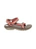 Teva Orange Sandals Size 8 - photo 1