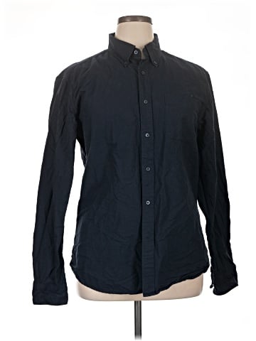 Uniqlo Long Sleeve Button-Down Shirt (view 1)