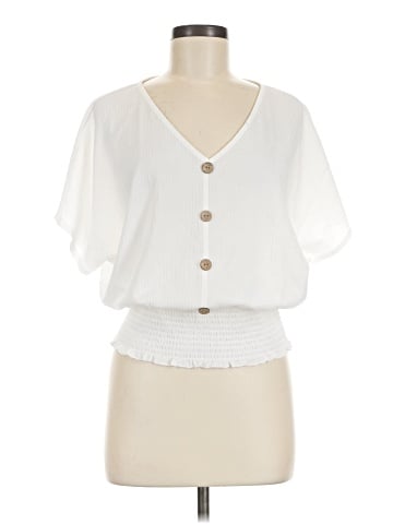 Fortune + Ivy Short Sleeve Blouse (view 1)