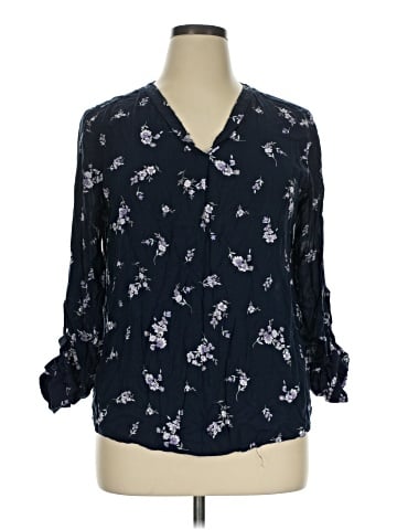Brina & Em 3/4 Sleeve Blouse (view 1)
