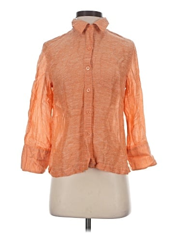 Coldwater Creek 3/4 Sleeve Button-Down Shirt (view 1)
