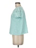 Notations 100% Polyester Teal Short Sleeve Top Size M - photo 5