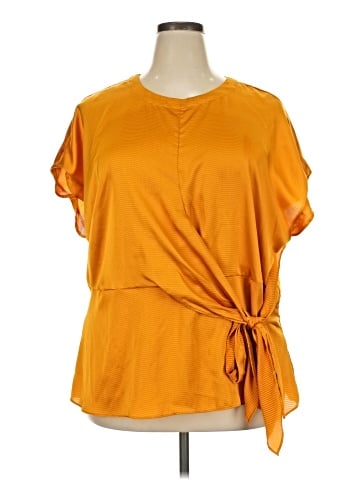 MICHAEL Michael Kors Short Sleeve Blouse (view 1)