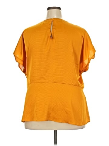 MICHAEL Michael Kors Short Sleeve Blouse (view 2)