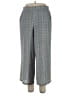 Max Studio Print Blue Casual Pants Size XL - photo 1