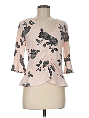 Candie's 3/4 Sleeve Blouse (view 1)