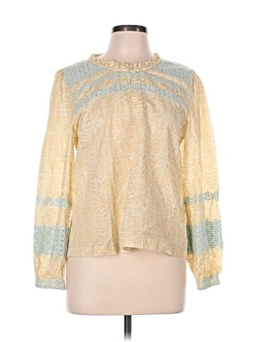 Wrap Long Sleeve Blouse (view 1)