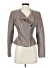 Bebe 100% Polyurethane Gray Jacket Size S - photo 1